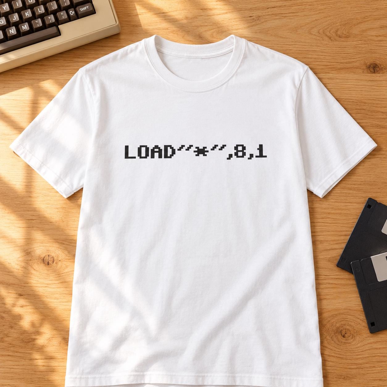 Retro Commodore T-Shirt: 80s Gamer Graphic Tee
