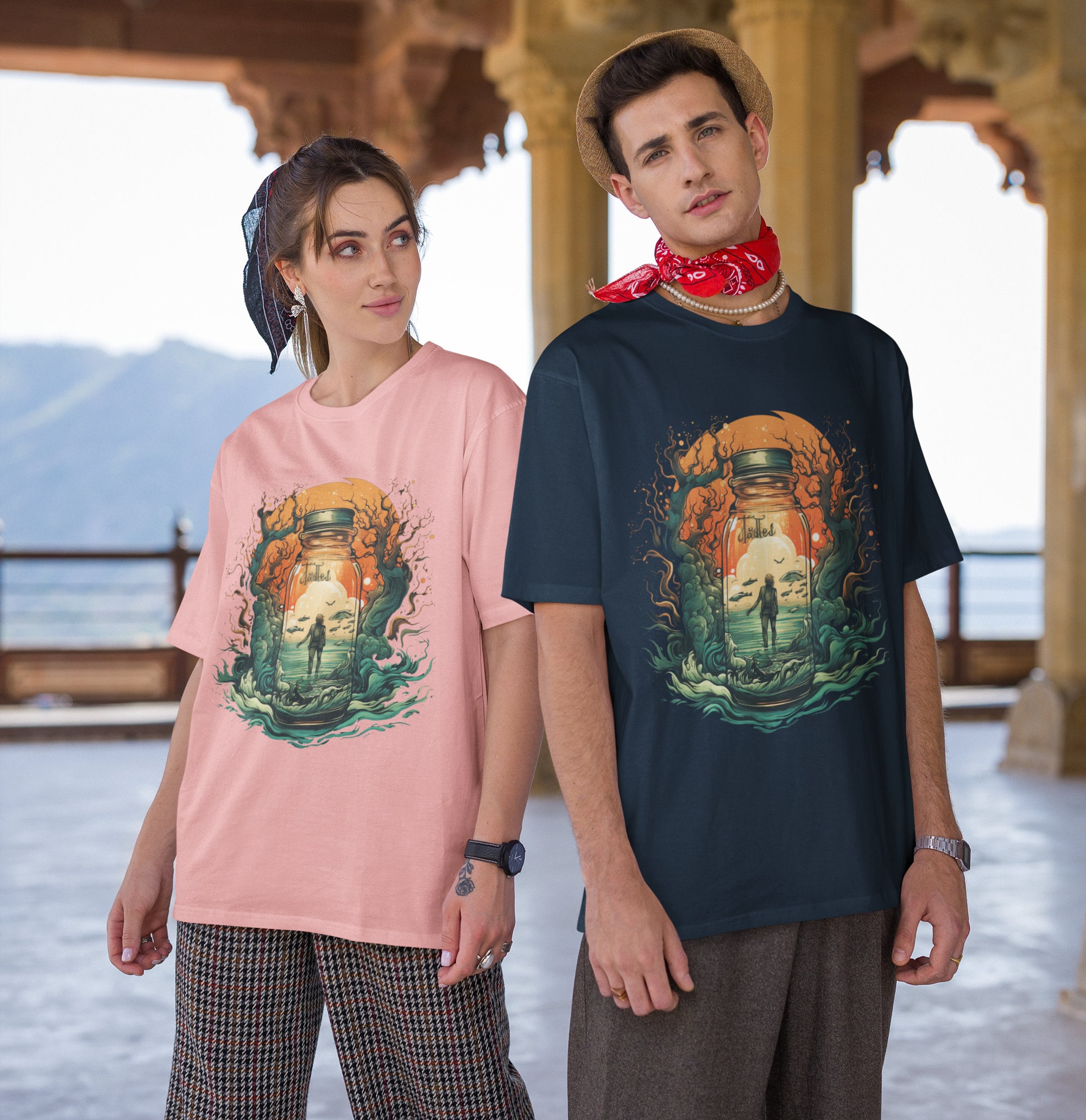 Liquid Lifes T-Shirt: Adventurer's Soul Graphic Tee