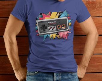 Cozy Gamer Tee for Fun Nintendo Fans, Funtendo Gamer Softstyle T-Shirt