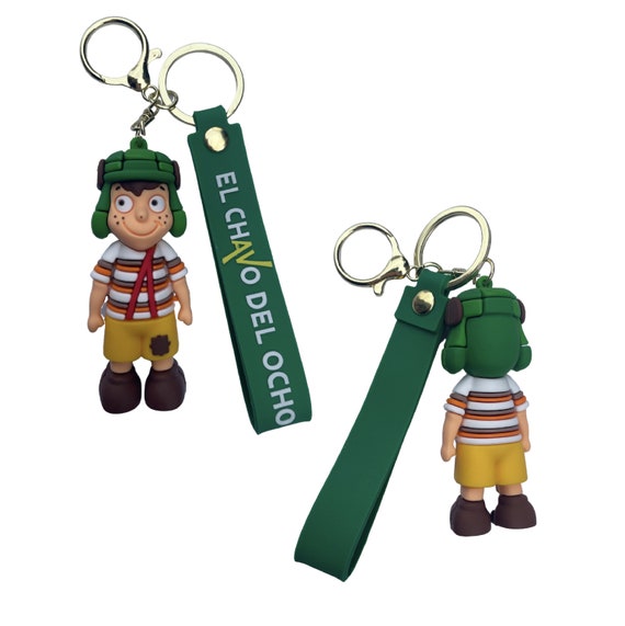 El Chavo Keychain Set - Mexican Cartoon Charms for Collectors | Llaveros de Chavo del Ocho