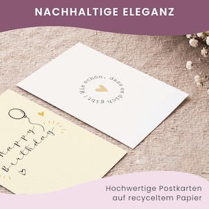 Geburtstagskarten Set, individuell zusammenstellen, Glückwünschkarten Mix zum Geburtstag, DIN A6 Grußkarten Set, Happy Birthday Postkarten Bild 6