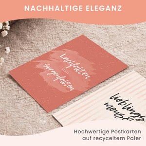 20 Grußkarten, Postkarten für jeden Anlass, DIN A6 Grußkarten Set mit lustigen und schönen Sprüche, Postkartenset Freundschaft Bild 5