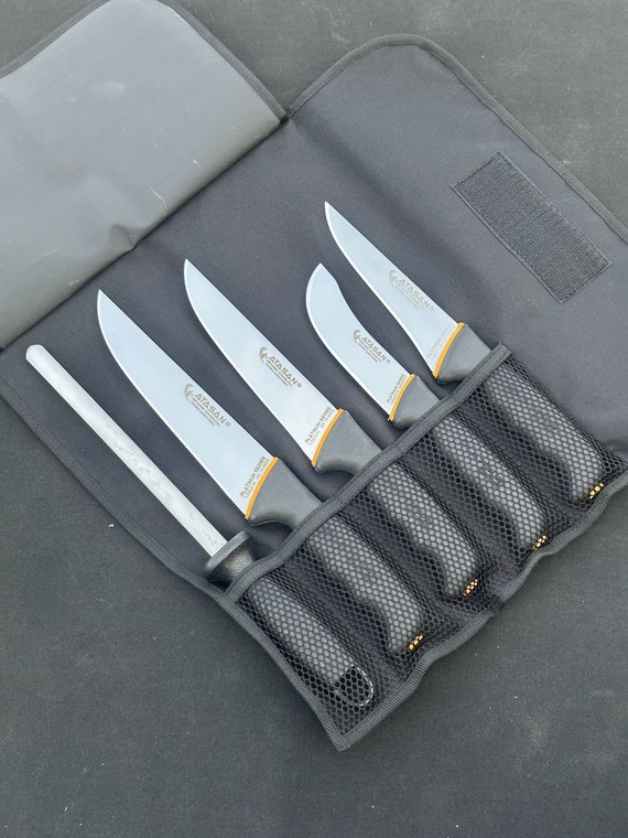 Handmade Special Edition Chef Knife Set W/ Special Carrying Bag I Butcher  Knife Set I Kitchen Knife Set I BBQ Chef Set Igift for Men & Women 