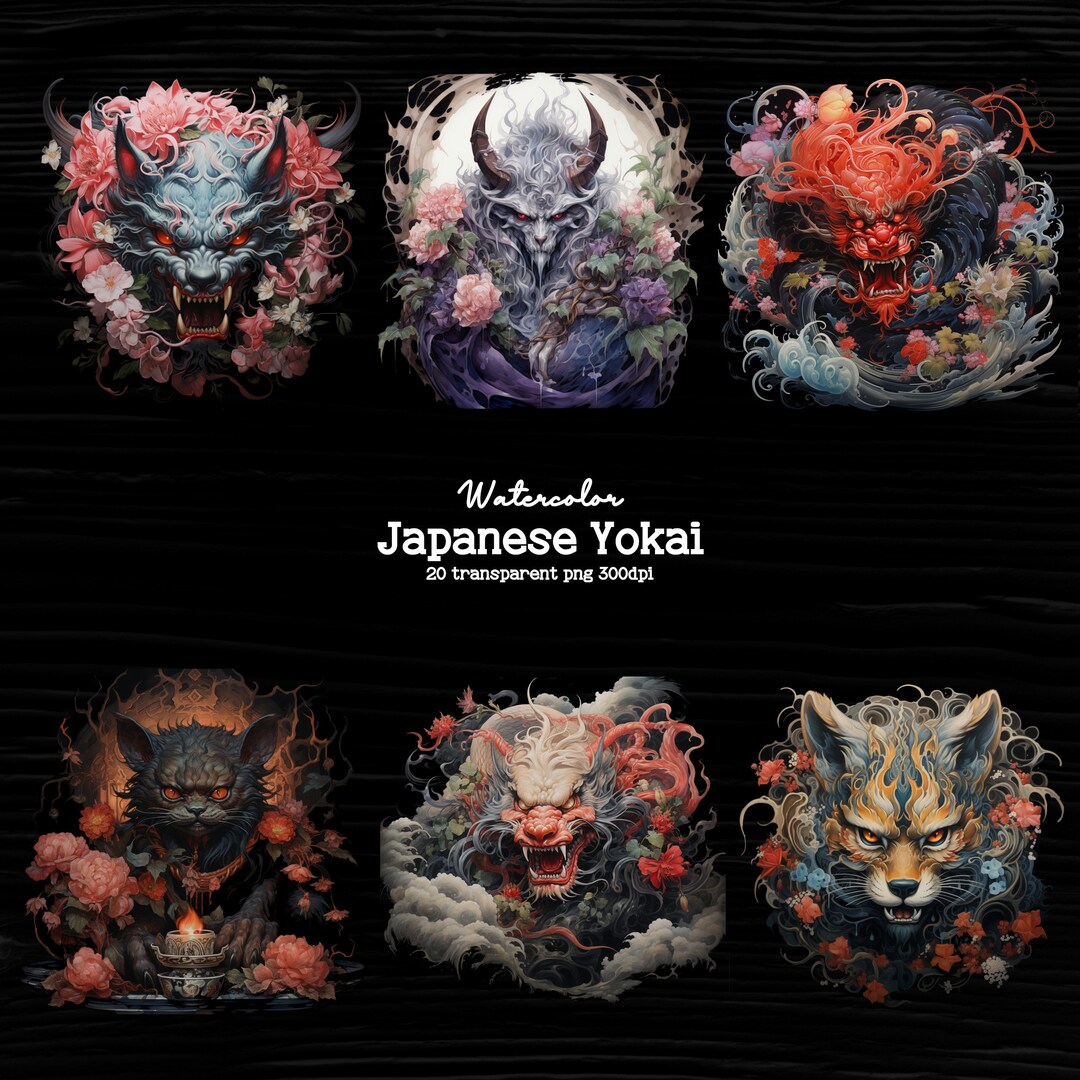 Japanese Yokai, Mysterious Creatures and Demons of Japanese Folklore ...