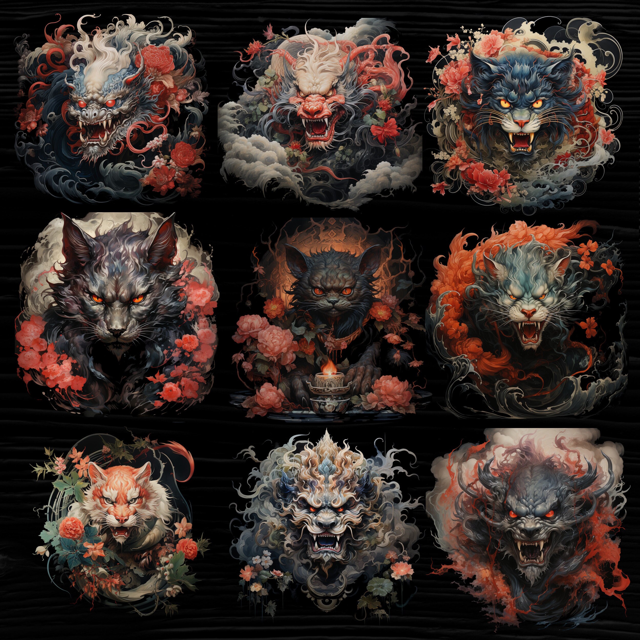 Japanese Yokai, Mysterious Creatures and Demons of Japanese Folklore ...