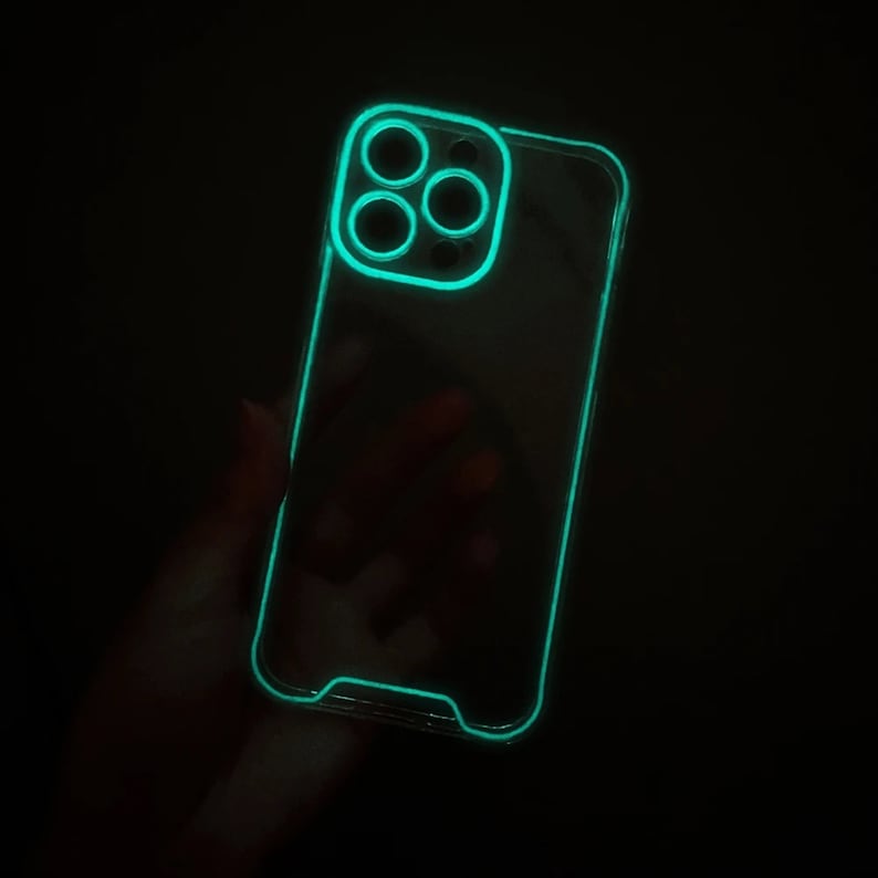 Neon Glow iPhone 13 Case Etsy
