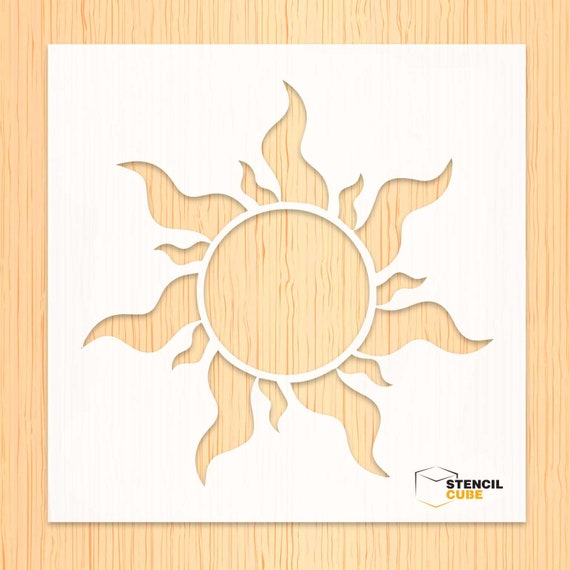 sun stencil