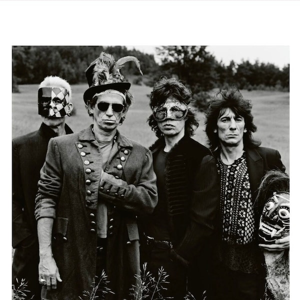 Anton Corbijn. The Rolling Stones. Original exhibition poster. Museum Berlin