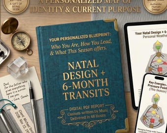 New! Fathers Day Gift Dad Human Design Reading Personalized Astrology Transit Report, Digital PDF Gift for Dad, Limited Readings