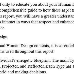 Human Design Relationship Reading