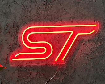 Car Logo Neon Sign Emblem / Gameroom Decor / Car Logo Sign/ Neon Sign / Led NeonSign / Custom Neon Sign / Neon Sign Bedroom