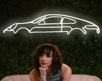 Car Neon Sign: Garage Decor, Auto Design