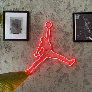 ジョーダン　LED オブジェ　送料込み！ Air Jordan Led Sign - Etsy