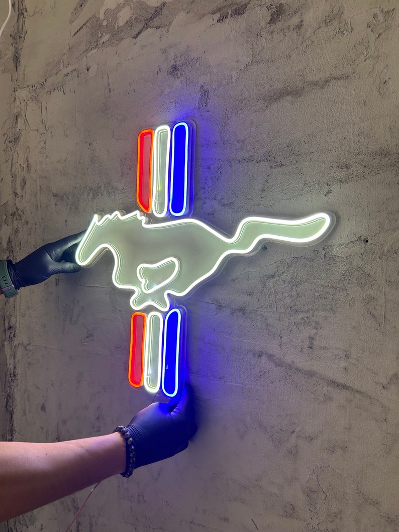 Car Logo Neon Sign / Car Garage Decor / Car Logo Sign/ Neon Sign ...