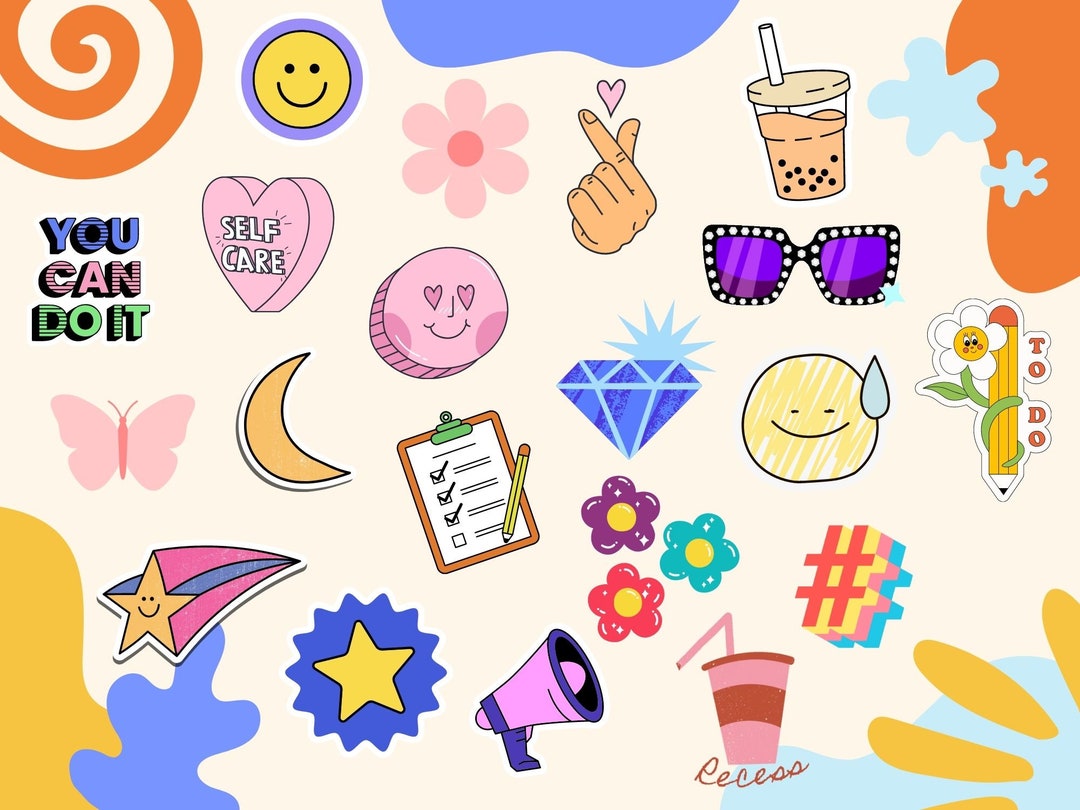 Custom Printable Stickers Png Inspirational Sticker Png - Etsy