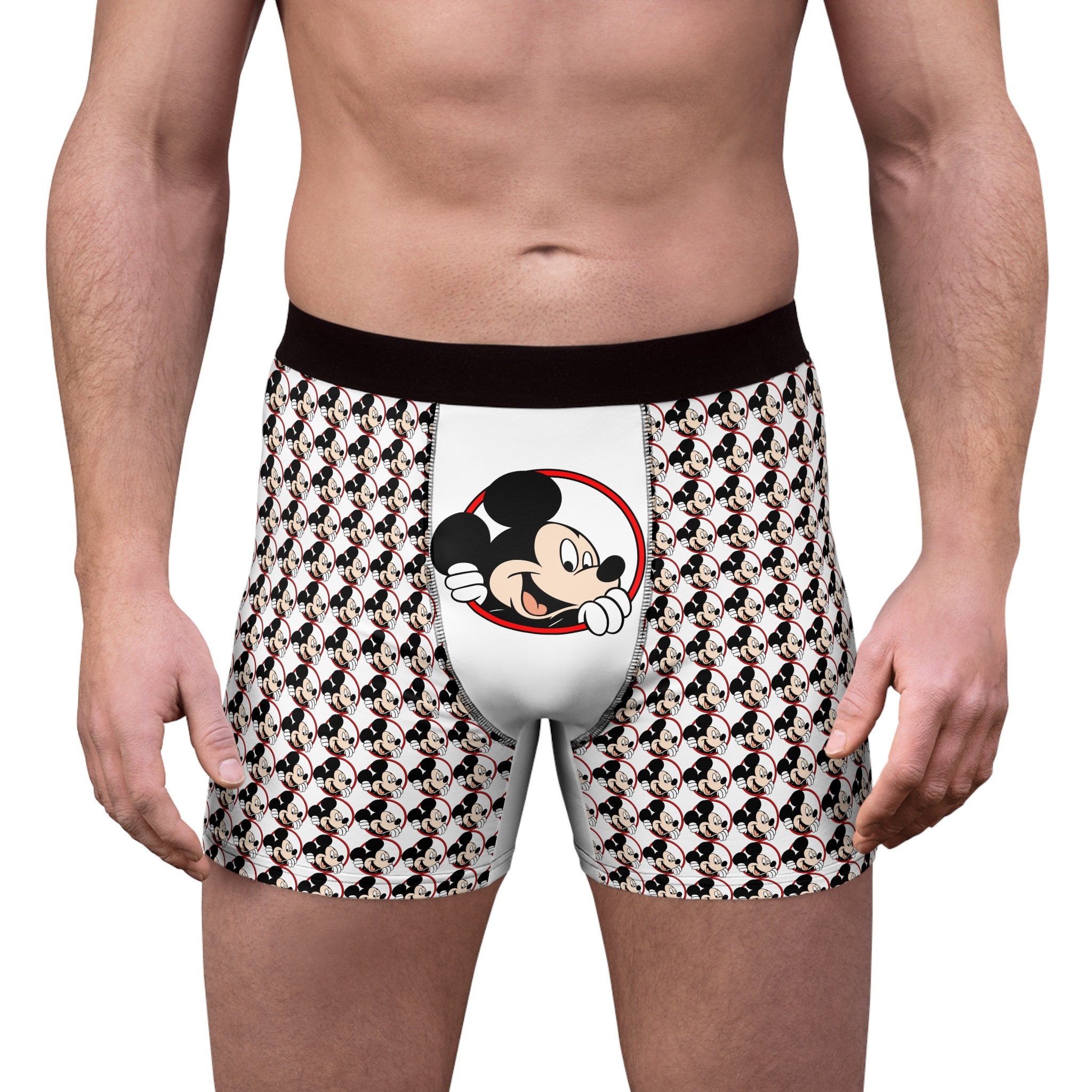 Mens Mickey Mouse Boxer Briefs the Finest Disney Mens Underwear