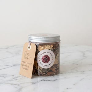 Citrus Aurea Artisanal Pot Pourri - Handgjord i Italien - Hemdoft - Naturlig rumsdoft - Apelsin Citron Mandarin