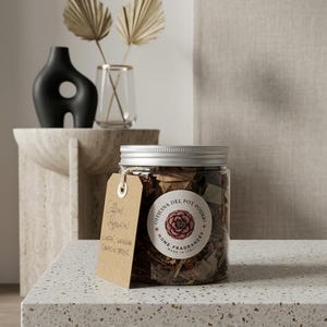 Coffea Botanica Artisan Pot Pourri - Handgemaakt in Italië - Huisparfum - Natuurlijke huisgeur - Koffie, vanille en kruiden