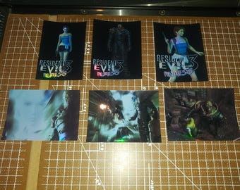 Resident Evil 3: Nemesis Holographic Stickers