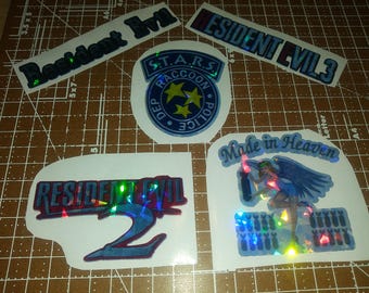 Resident Evil Logo Inspired Stickers-Decals