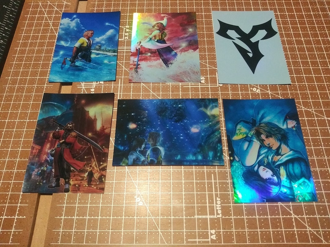 Final Fantasy X Holographic Sticker Bundle - Etsy