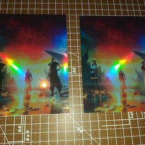 Final Fantasy VII: Rebirth Holographic Stickers