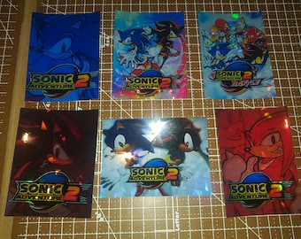 Sonic Adventure 2 Holographic Stickers