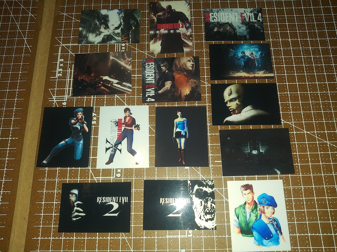 Resident Evil Mini Stickers Bundle - Etsy