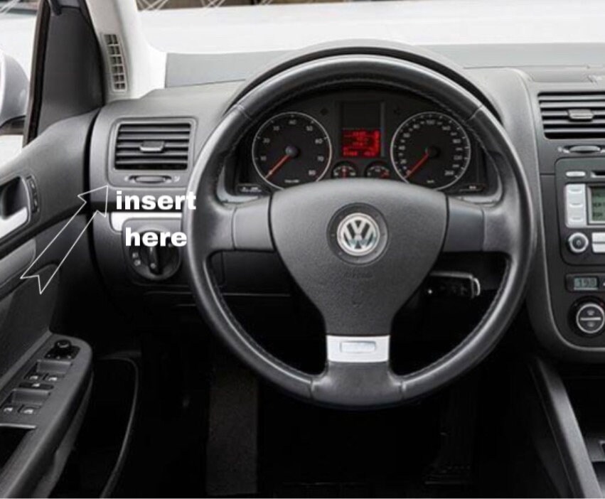 Ensemble de style intérieur pour VW Golf 5 / Jetta MK5 2003-2008 complet  portes tableau de bord, autocollant de tableau de bord, couvercle de porte,  revêtement de console, voiture -  France