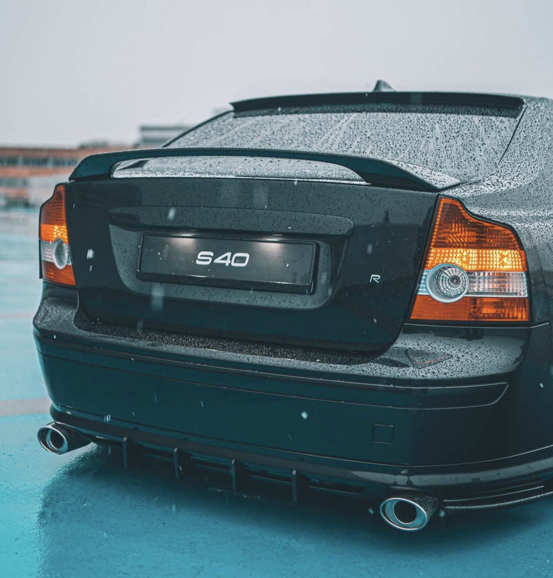 Diffuser Volvo Pre-facelift R Design Rear Diffuser Fins for the Volvo S40 AND - Etsy ...