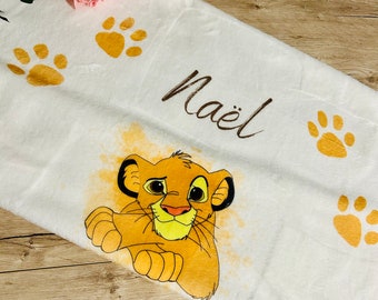 Personalized Baby Blanket with Embroidered Name, Soft Newborn Blanket, Original Gift, Baby Layette Gift Idea