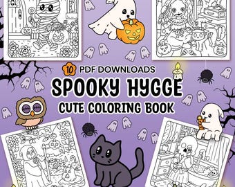 Spooky Hygie Halloween Coloring Pages | PDF Downloads
