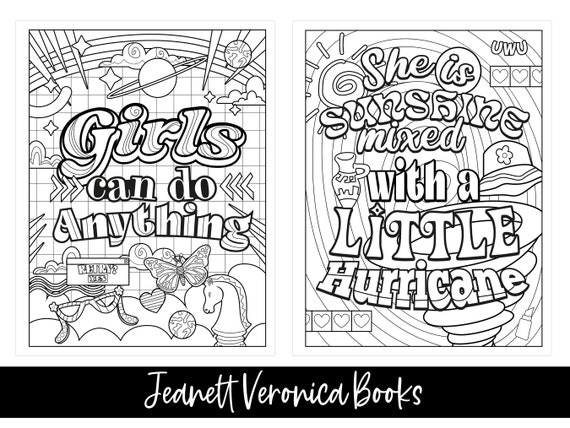 This Mom Runs on Coffee, Chaos & Curse Words Swear Word Coloring Book 35  Digital Coloring Pages Instant Download PDF 
