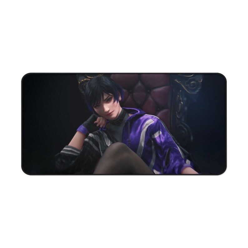 Tekken 8 Reina Desk Mat, Tekken 8 Reina Mouse Pad xxl mouse pad, different sizes 12x18 12x22 15x30 image 1