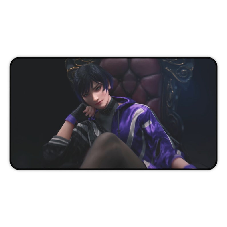 Tekken 8 Reina Desk Mat, Tekken 8 Reina Mouse Pad xxl mouse pad, different sizes 12x18 12x22 15x30 image 3