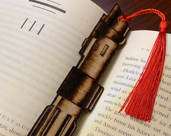 Darth Vader's Lightsaber - Handmade Bookmark