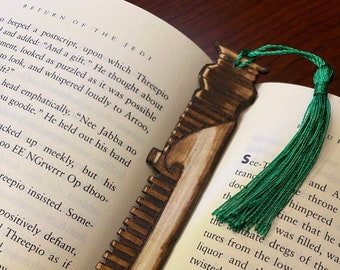Qui-Gon Jinn’s Lightsaber - Handmade Bookmark