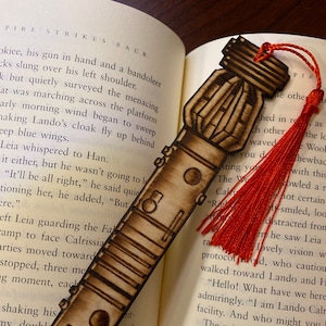 Darth Maul&#39;s Lightsaber - Handmade Bookmark