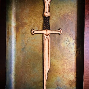 Narsil&#39;s Hilt - Handmade Bookmark