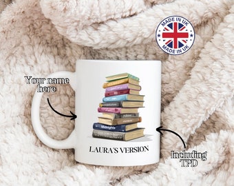 Swiftie mug | Tourtured poets department included | Personalised | Taylore Swift inspired