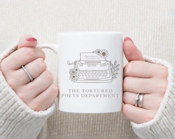 Swiftie mug | Tourtured poets department | Taylore Swift inspired