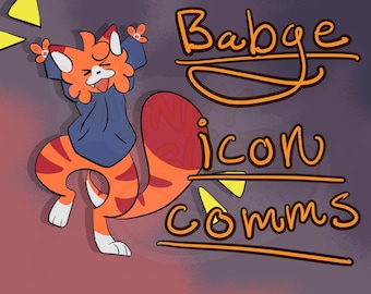 Encargos de insignias de Fursona (arte tradicional)