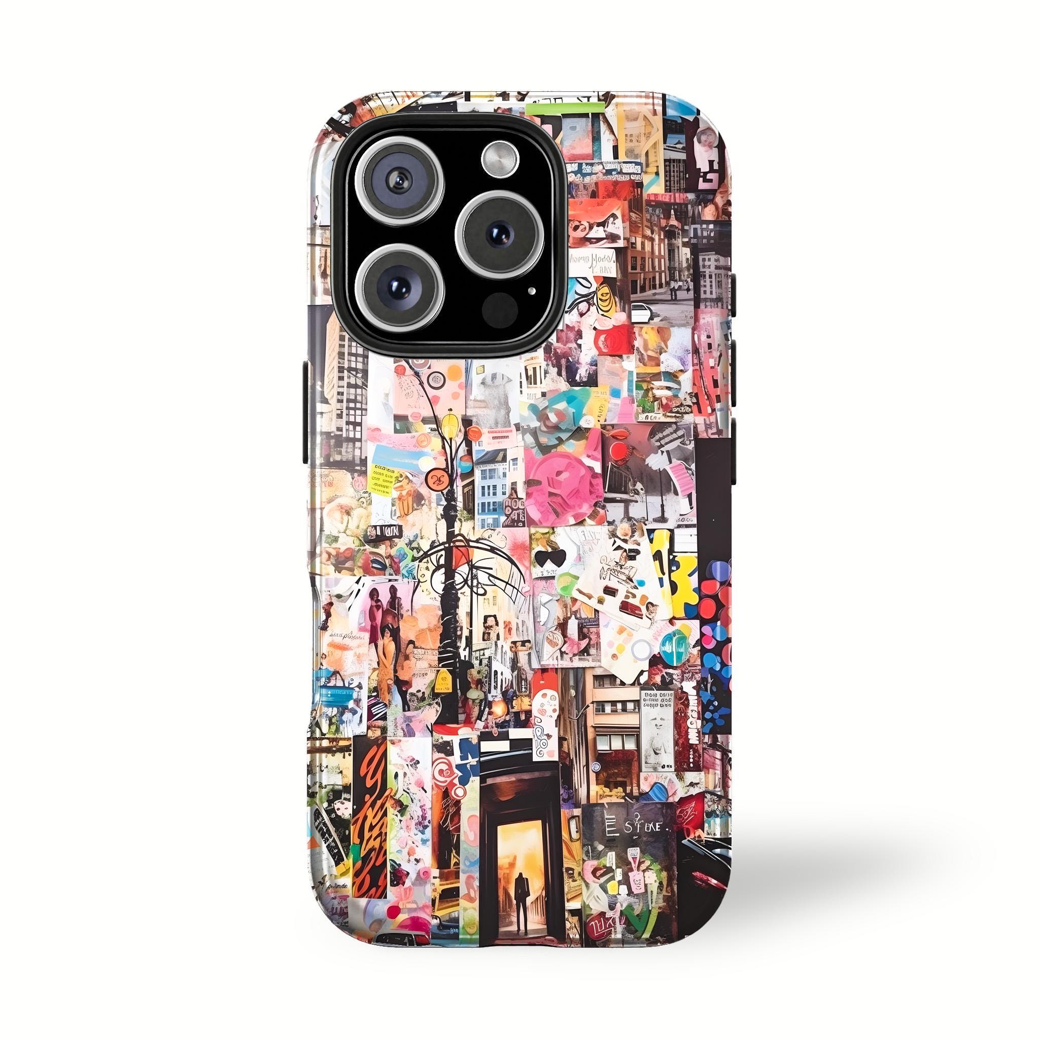Collage Phone Case, Scrapbook Phone case, iPhone 16 Pro 15 14 13 12 Plus Max, Samsung Galaxy S24 S23 S22 Plus Ultra, Preppy Phone Cases