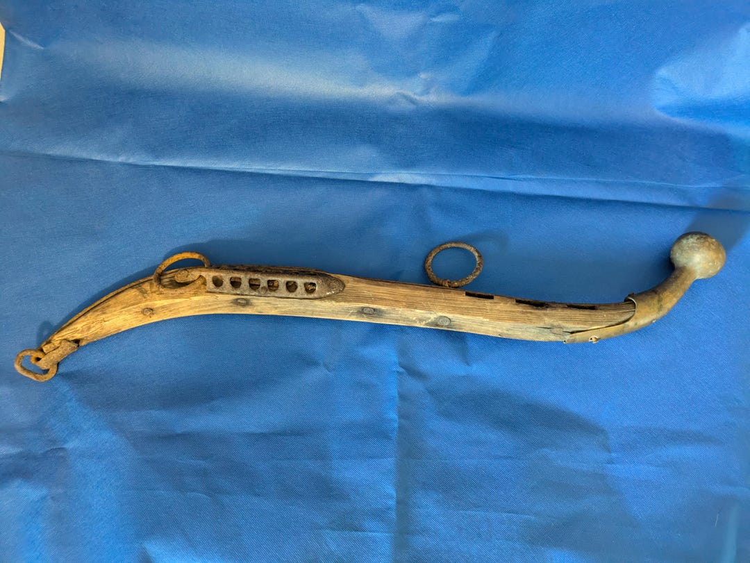 Antique Rustic Wooden Hame - Etsy