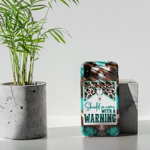 Warning Phone Case