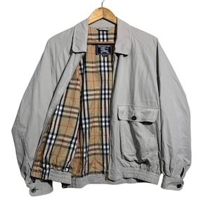 Vintage Burberry Harrington Jackets Novacheck