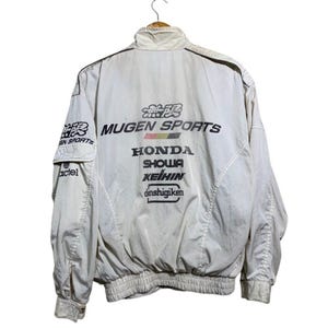 Vintage Honda Racing Mugen Nylon Bomber Jacket