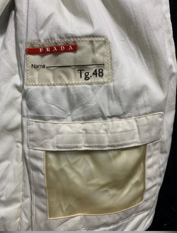 Authentic Prada Wool Deck Arctic Jacket Navy - image 12