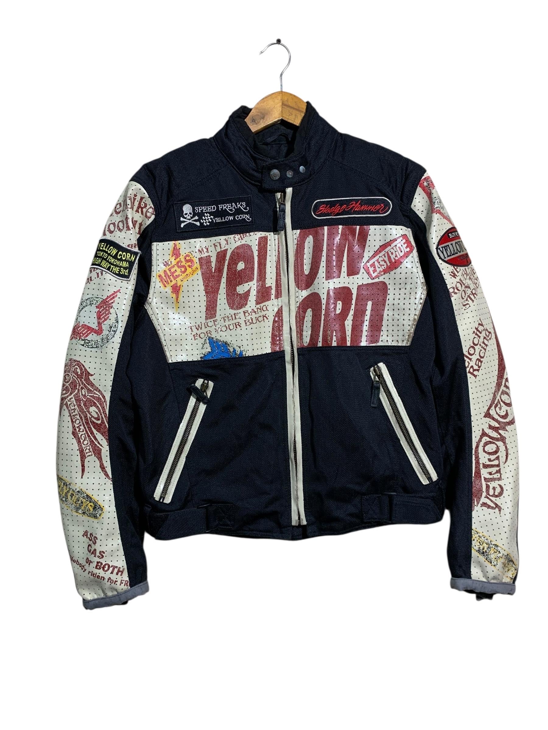 Vintage Yellow Corn Sledge Hammer Shootout Bikers Jackets - Etsy