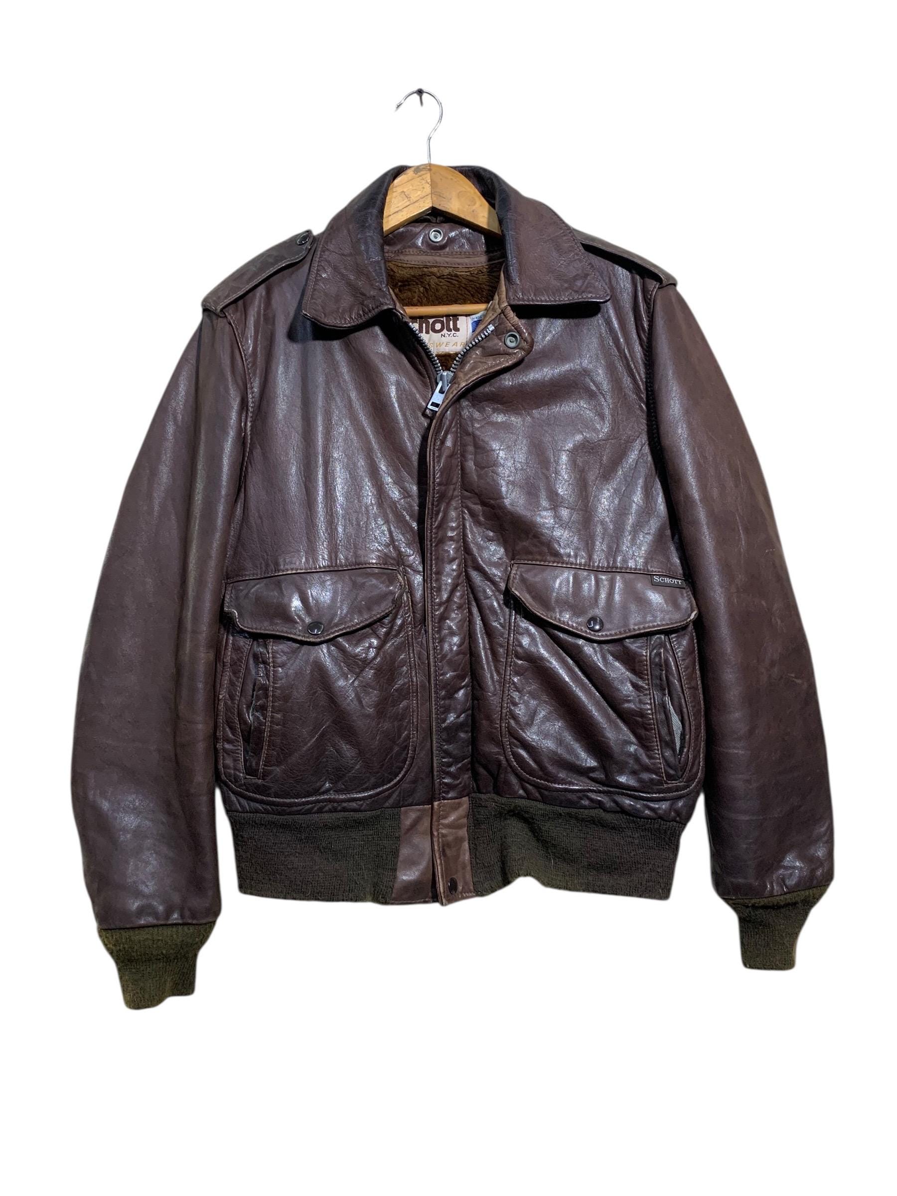 Schott A2 Jacket - Etsy